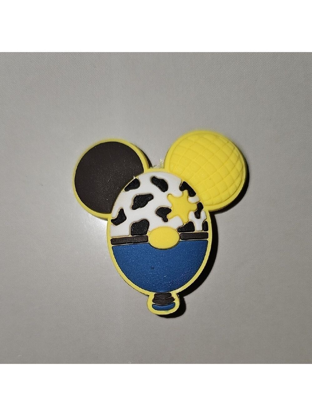 Woody From Toy Story Mickey Mouse Shaped Balloon Croc Shoe Charm